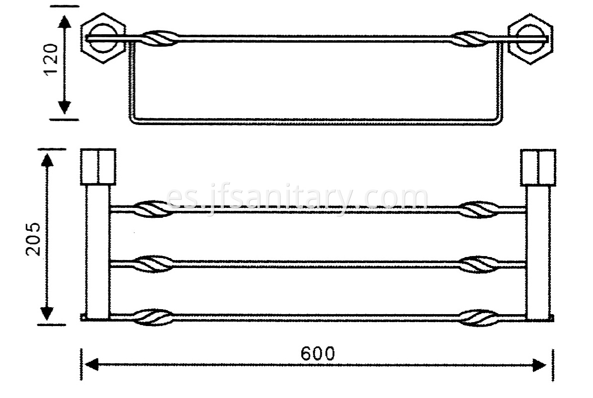 JF-K112 Dimension drawing